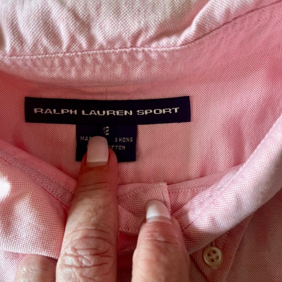 Ralph Lauren Pink Casual Button Down Shirt - Picture 4 of 9